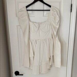 Elegant Ivory Women's dress
